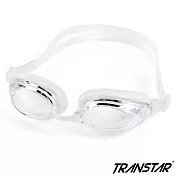 TRANSTAR 泳鏡 抗UV塑鋼鏡片-防霧純矽膠-6900 透明