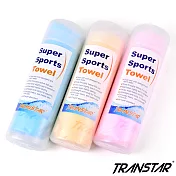 TRANSTAR 泳具 大吸水巾-雙層輕柔PVA 水藍