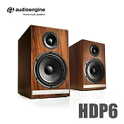 Audioengine HDP6 被動式喇叭-胡桃木紋款
