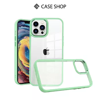 CASE SHOP 炫彩金屬質感保護殼-iPhone 14 Pro Max(6.7＂) 綠