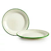 《IBILI》琺瑯餐盤(米綠24cm) | 餐具 器皿 盤子