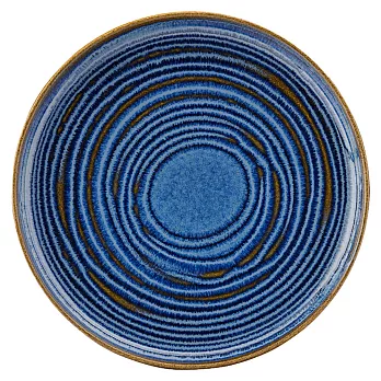 《Utopia》Santo石陶餐盤(鈷藍17.5cm) | 餐具 器皿 盤子