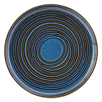 《Utopia》Santo石陶餐盤(鈷藍22cm) | 餐具 器皿 盤子
