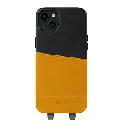 Alto Anello 磁吸皮革手機殼 iPhone 14 Plus 焦糖棕/渡鴉黑