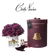 【法國 Cote Noire 寇特蘭】奢華玫瑰香芬花系列(附贈10ml 精油x2) 深紅玫瑰花束