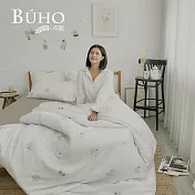《BUHO》天絲萊賽爾8x7尺雙人特大兩用被(套)+枕套三件組-台灣製 《呆呆特工》