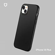 犀牛盾 iPhone 14 Plus (6.7吋) SolidSuit 經典防摔背蓋手機保護殼 - 經典黑