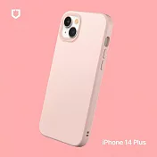 犀牛盾 iPhone 14 Plus (6.7吋) SolidSuit 經典防摔背蓋手機保護殼 - 櫻花粉