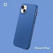 犀牛盾 iPhone 14 Plus (6.7吋) SolidSuit 經典防摔背蓋手機保護殼 - 鈷藍