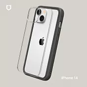 犀牛盾iPhone 14 (6.1吋) Mod NX 防摔邊框背蓋兩用手機保護殼 - 泥灰