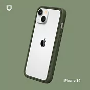 犀牛盾 iPhone 14 (6.1吋) CrashGuard NX 防摔邊框手機保護殼- 軍綠