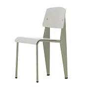 Vitra Standard SP 標準單椅 （羊毛灰座面、雪松綠椅腳）