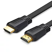 綠聯 HDMI 2.0傳輸線 FLAT版 黑色 (3M)