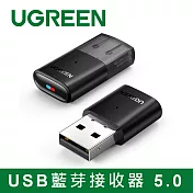 綠聯 USB藍芽接收器 5.0 支援2個藍芽耳機同時連入