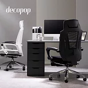 decopop Fit Body記憶人體工學椅 (DP-254) 曜石黑
