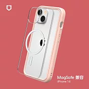 犀牛盾 iPhone 14 (6.1吋)  Mod NX(MagSafe兼容) 邊框背蓋兩用手機保護殼- 櫻花粉