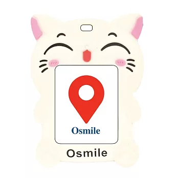 Osmile KD1000 兒童求救定位通話守護貓掛繩版（贈錶帶） 牛乳白