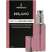 TRAVALO MILANO 米蘭系列香水分裝瓶 5ML (多色任選) 粉紅色