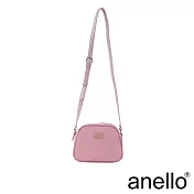 anello NEW RETRO 圓弧梯形迷你斜背包- 粉紅色