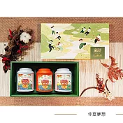 【無藏嚴選】開花茶6顆綜合花型三入大罐精美禮盒組 【節慶款包裝】