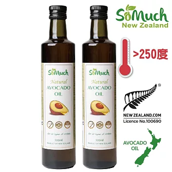 【壽滿趣-Somuch】紐西蘭頂級天然酪梨油(500mlx2)