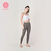 【Mukasa】LISSOM 輕盈裸感瑜珈褲 - 太空灰 - MUK-22901 S 太空灰
