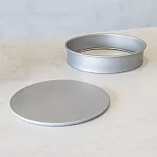 《KitchenCraft》8吋圓形不沾活動蛋糕模(銀) | 點心烤模