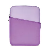 QUESToN Neoprene 防潑水 iPad Air 10.9吋平板保護套  拼接紫