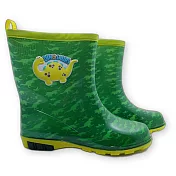 恐龍圖案防水雨鞋-綠色 (A023) 雨鞋 雨靴 恐龍 dinosaur 恐龍雨鞋 可愛雨鞋 男童雨鞋 男童鞋 男中童