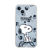 故宮xPEANUTS聯名 正版史努比 iPhone 14 Plus 6.7吋 古典美學空壓手機殼 翠玉白菜