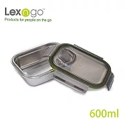 Lexngo可微波不銹鋼316餐盒-600ml