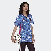 ADIDAS JFA H JSY 日本國家隊主場球衣 女短袖上衣-ED7364 XS 藍