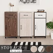 《Homelike》喬莉單抽置物櫃(三色) 玄關櫃 收納櫃 邊櫃- 大理石紋雙色
