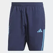 ADIDAS AFA DT SHO 阿根廷國家隊訓練 男運動短褲 -HF3937 M 藍