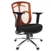 GXG 短背半網 電腦椅  (鋁腳/4D平面摺疊扶手) TW-096 LU1H 請備註顏色
