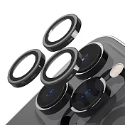 Solide iPhone 14 Pro/14 Pro Max 不鏽鋼 頂級藍寶石鏡頭貼 鏡頭保護貼 太空黑