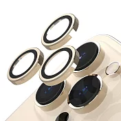 Solide iPhone 14 Pro/14 Pro Max 不鏽鋼 頂級藍寶石鏡頭貼 鏡頭保護貼 金