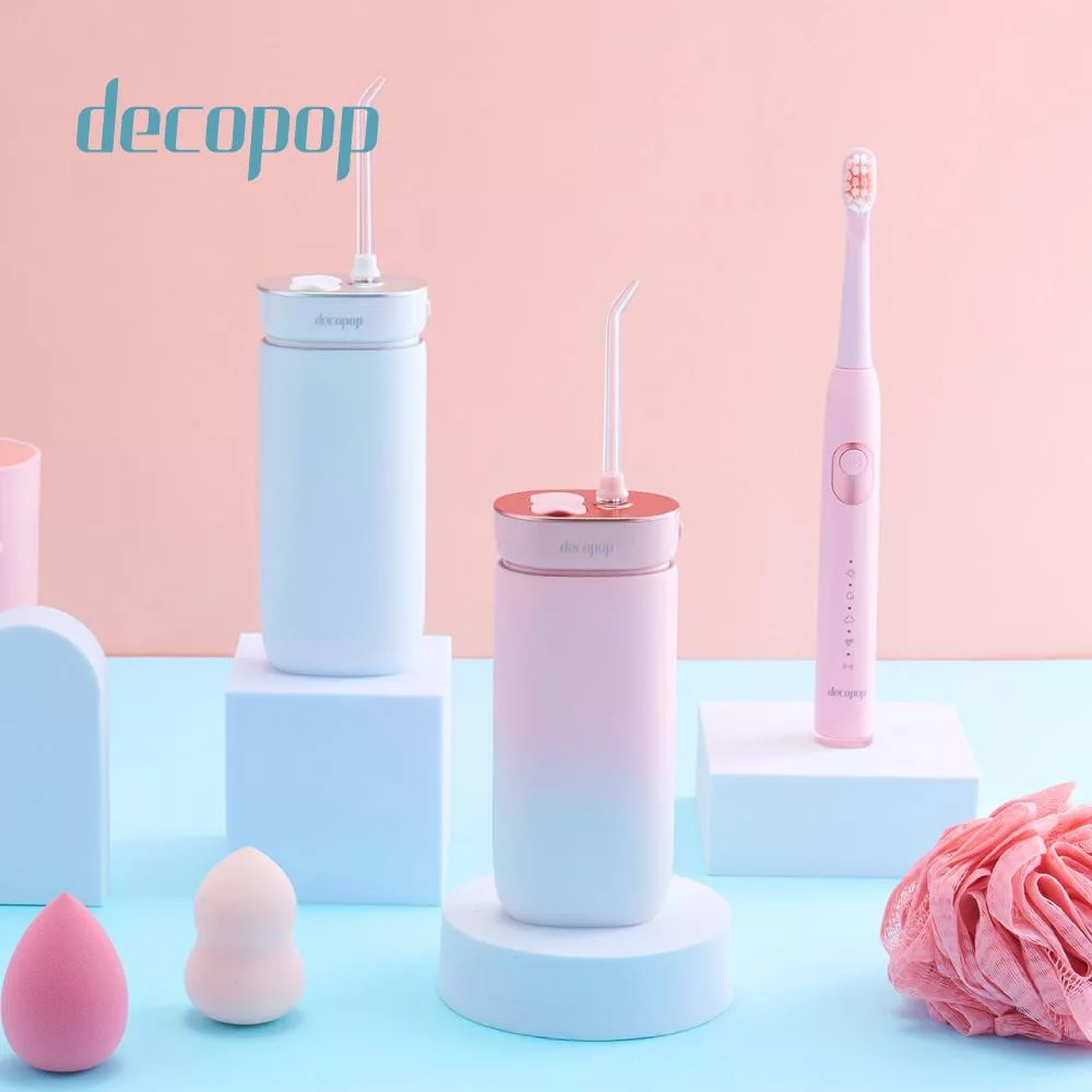 decopop 極淨絕美沖牙機 (DP-601) 漸層粉