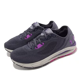 Under armour 慢跑鞋 HOVR Sonic 5 女鞋 深紫色 透氣 緩震 運動鞋 UA 舒適 3024906501