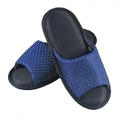 AC Rabbit 蜂巢紋室內用低均壓動能氣墊鞋(2210EC)(如同腳的沙發一樣舒適) 藍色L
