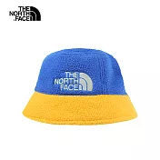 THE NORTH FACE 撞色溫暖抓絨休閒漁夫帽- NF0A7RGOCZ6 藍黃