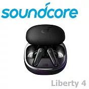 Soundcore Liberty4 ACAA全新技術心律監測 自動降噪 多點連接 真無線藍芽耳機 2色 公司貨2年保固 黑色