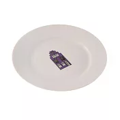 《VERSA》瓷製餐盤(紫房屋19cm) | 餐具 器皿 盤子