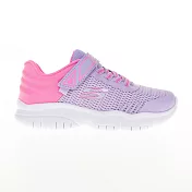 Skechers FLEX BLAST 女童休閒鞋-302476LLVPK 2 紫