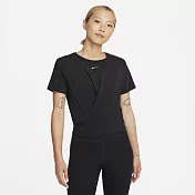 Nike Dri-FIT One Luxe 女短袖上衣- DD4922010 XS 黑