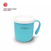 VIIDA Soufflé 抗菌不鏽鋼杯- 寶貝藍