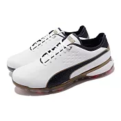 Puma 高爾夫球鞋 Proadapt 男鞋 白 黑銅色 防水鞋面 穩定 高球 運動 低筒 19384905