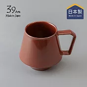 【日本39arita】日本製有田燒陶瓷馬克杯-500ml- 鉄赤