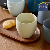 【日本39arita】日本製有田燒陶瓷雙層隔熱杯-200ml- 黃伊羅保