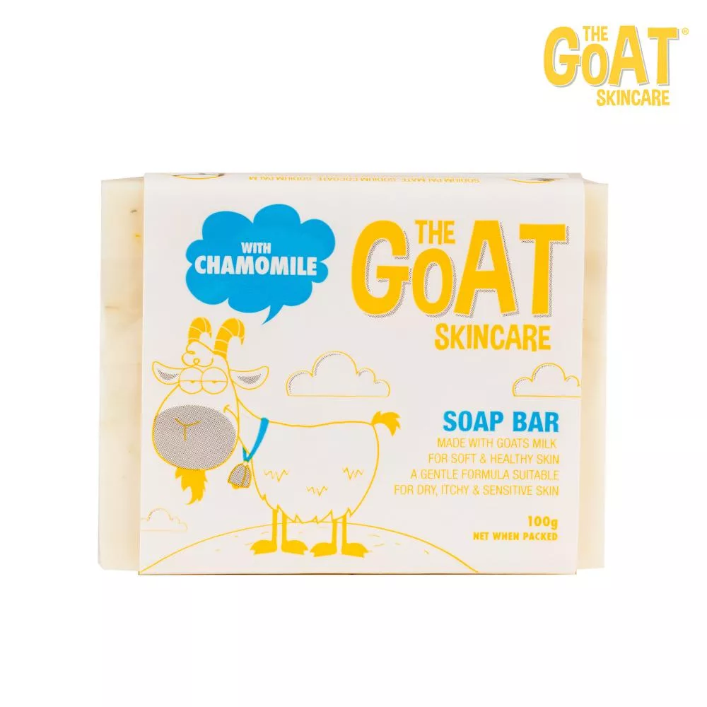 The Goat 澳洲頂級山羊奶溫和保濕修護皂 100g(洋甘菊)